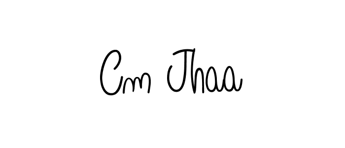 It looks lik you need a new signature style for name Cm Jhaa. Design unique handwritten (Angelique-Rose-font-FFP) signature with our free signature maker in just a few clicks. Cm Jhaa signature style 5 images and pictures png