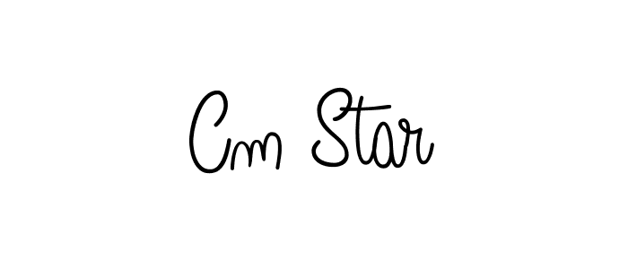 Once you've used our free online signature maker to create your best signature Angelique-Rose-font-FFP style, it's time to enjoy all of the benefits that Cm Star name signing documents. Cm Star signature style 5 images and pictures png