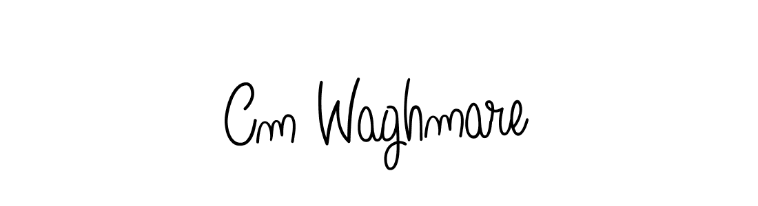 Make a short Cm Waghmare signature style. Manage your documents anywhere anytime using Angelique-Rose-font-FFP. Create and add eSignatures, submit forms, share and send files easily. Cm Waghmare signature style 5 images and pictures png