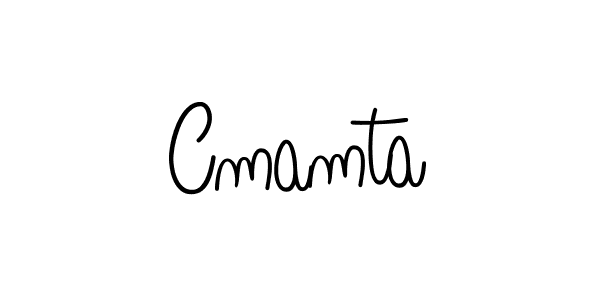 How to make Cmamta signature? Angelique-Rose-font-FFP is a professional autograph style. Create handwritten signature for Cmamta name. Cmamta signature style 5 images and pictures png