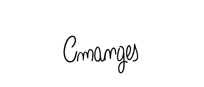 You should practise on your own different ways (Angelique-Rose-font-FFP) to write your name (Cmanges) in signature. don't let someone else do it for you. Cmanges signature style 5 images and pictures png