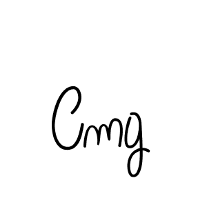 You should practise on your own different ways (Angelique-Rose-font-FFP) to write your name (Cmg) in signature. don't let someone else do it for you. Cmg signature style 5 images and pictures png