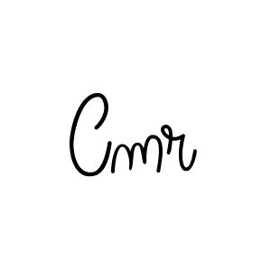 How to make Cmr signature? Angelique-Rose-font-FFP is a professional autograph style. Create handwritten signature for Cmr name. Cmr signature style 5 images and pictures png