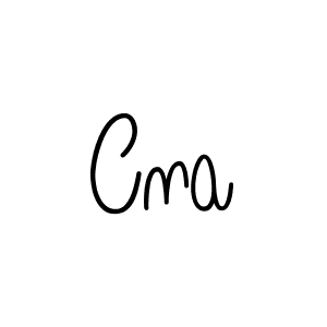 How to make Cna signature? Angelique-Rose-font-FFP is a professional autograph style. Create handwritten signature for Cna name. Cna signature style 5 images and pictures png