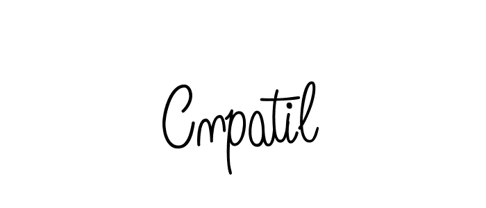 Create a beautiful signature design for name Cnpatil. With this signature (Angelique-Rose-font-FFP) fonts, you can make a handwritten signature for free. Cnpatil signature style 5 images and pictures png