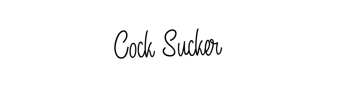 if you are searching for the best signature style for your name Cock Sucker. so please give up your signature search. here we have designed multiple signature styles  using Angelique-Rose-font-FFP. Cock Sucker signature style 5 images and pictures png