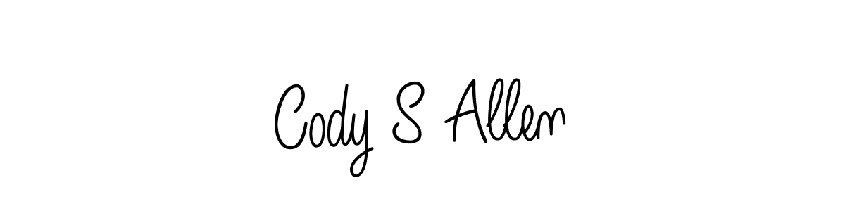 Also we have Cody S Allen name is the best signature style. Create professional handwritten signature collection using Angelique-Rose-font-FFP autograph style. Cody S Allen signature style 5 images and pictures png