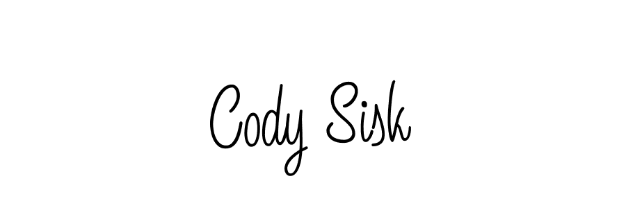 Cody Sisk stylish signature style. Best Handwritten Sign (Angelique-Rose-font-FFP) for my name. Handwritten Signature Collection Ideas for my name Cody Sisk. Cody Sisk signature style 5 images and pictures png