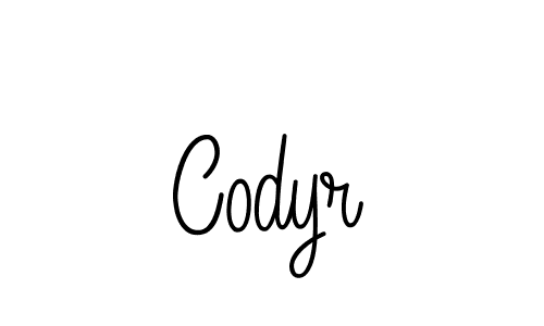 Similarly Angelique-Rose-font-FFP is the best handwritten signature design. Signature creator online .You can use it as an online autograph creator for name Codyr. Codyr signature style 5 images and pictures png
