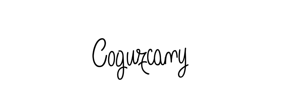 How to make Coguzcany name signature. Use Angelique-Rose-font-FFP style for creating short signs online. This is the latest handwritten sign. Coguzcany signature style 5 images and pictures png