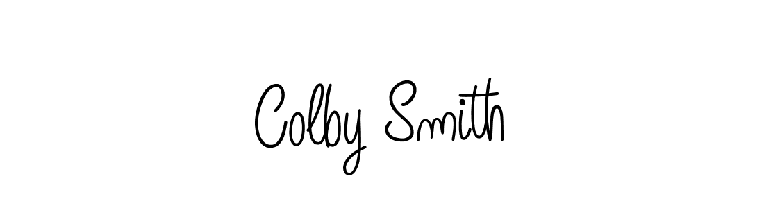 Make a beautiful signature design for name Colby Smith. With this signature (Angelique-Rose-font-FFP) style, you can create a handwritten signature for free. Colby Smith signature style 5 images and pictures png