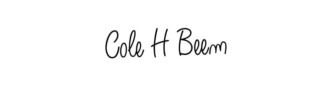 Check out images of Autograph of Cole H Beem name. Actor Cole H Beem Signature Style. Angelique-Rose-font-FFP is a professional sign style online. Cole H Beem signature style 5 images and pictures png