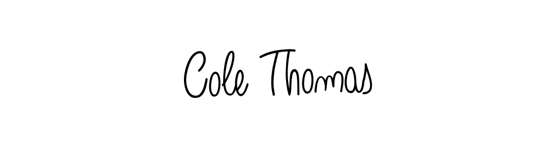 Design your own signature with our free online signature maker. With this signature software, you can create a handwritten (Angelique-Rose-font-FFP) signature for name Cole Thomas. Cole Thomas signature style 5 images and pictures png