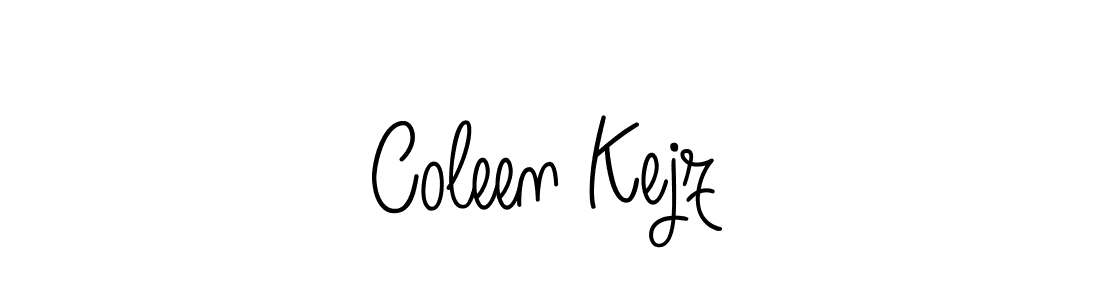 How to Draw Coleen Kejz signature style? Angelique-Rose-font-FFP is a latest design signature styles for name Coleen Kejz. Coleen Kejz signature style 5 images and pictures png