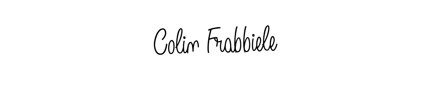 Check out images of Autograph of Colin Frabbiele name. Actor Colin Frabbiele Signature Style. Angelique-Rose-font-FFP is a professional sign style online. Colin Frabbiele signature style 5 images and pictures png