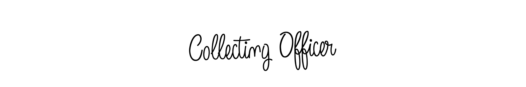 Make a short Collecting Officer signature style. Manage your documents anywhere anytime using Angelique-Rose-font-FFP. Create and add eSignatures, submit forms, share and send files easily. Collecting Officer signature style 5 images and pictures png