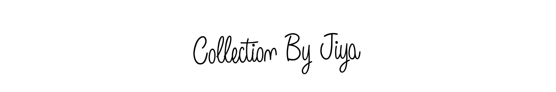How to Draw Collection By Jiya signature style? Angelique-Rose-font-FFP is a latest design signature styles for name Collection By Jiya. Collection By Jiya signature style 5 images and pictures png