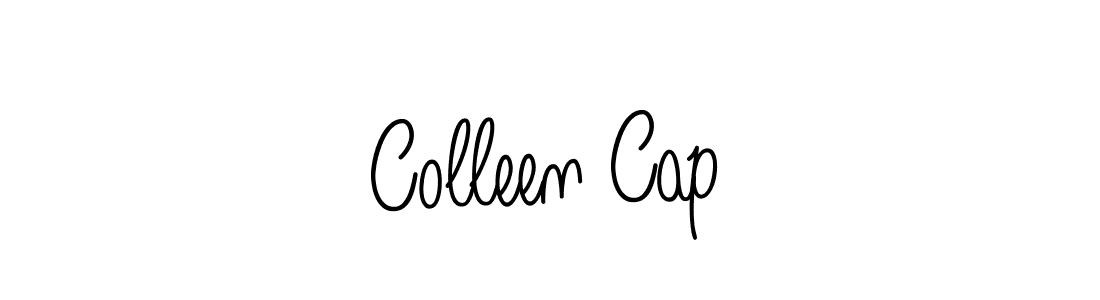 Design your own signature with our free online signature maker. With this signature software, you can create a handwritten (Angelique-Rose-font-FFP) signature for name Colleen Cap. Colleen Cap signature style 5 images and pictures png