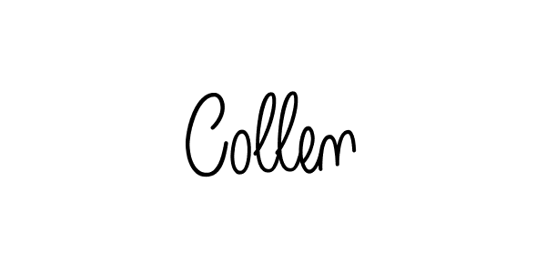 How to Draw Collen signature style? Angelique-Rose-font-FFP is a latest design signature styles for name Collen. Collen signature style 5 images and pictures png