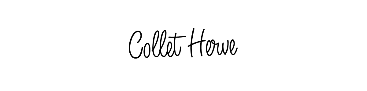 Check out images of Autograph of Collet Herve name. Actor Collet Herve Signature Style. Angelique-Rose-font-FFP is a professional sign style online. Collet Herve signature style 5 images and pictures png