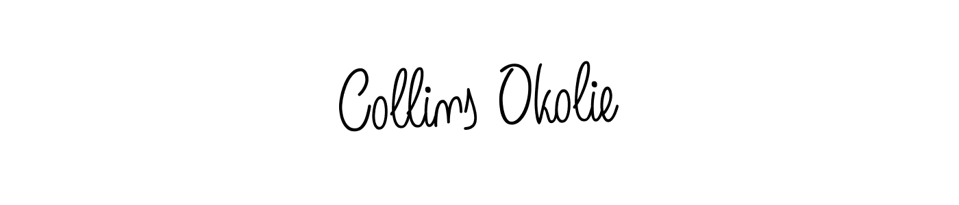 It looks lik you need a new signature style for name Collins Okolie. Design unique handwritten (Angelique-Rose-font-FFP) signature with our free signature maker in just a few clicks. Collins Okolie signature style 5 images and pictures png