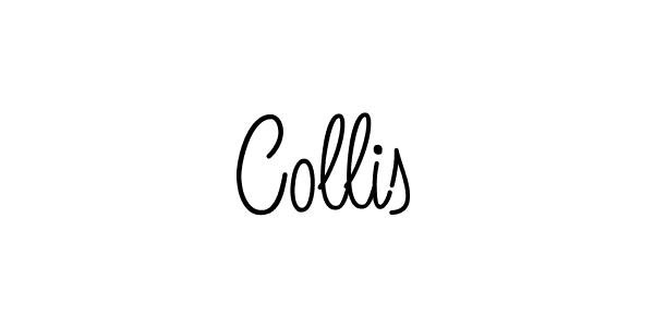 Design your own signature with our free online signature maker. With this signature software, you can create a handwritten (Angelique-Rose-font-FFP) signature for name Collis. Collis signature style 5 images and pictures png