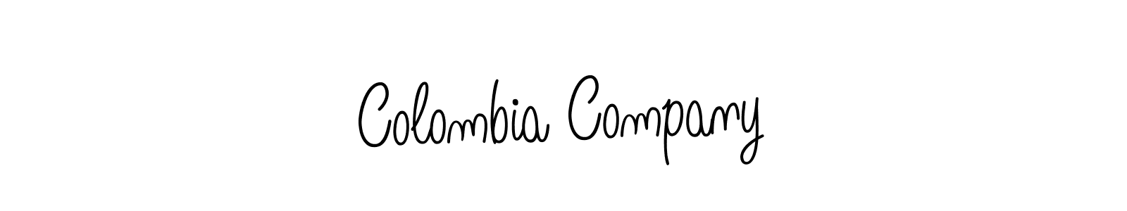 This is the best signature style for the Colombia Company name. Also you like these signature font (Angelique-Rose-font-FFP). Mix name signature. Colombia Company signature style 5 images and pictures png