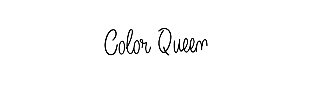 How to make Color Queen name signature. Use Angelique-Rose-font-FFP style for creating short signs online. This is the latest handwritten sign. Color Queen signature style 5 images and pictures png