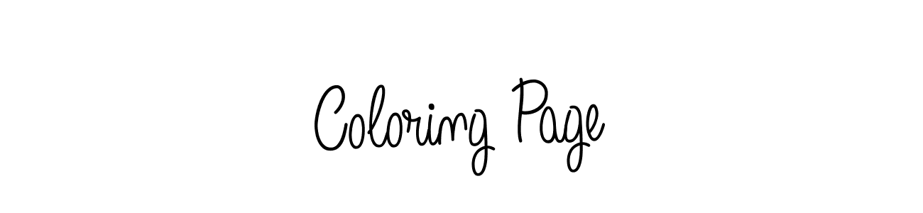 Once you've used our free online signature maker to create your best signature Angelique-Rose-font-FFP style, it's time to enjoy all of the benefits that Coloring Page name signing documents. Coloring Page signature style 5 images and pictures png