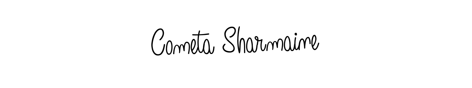 Once you've used our free online signature maker to create your best signature Angelique-Rose-font-FFP style, it's time to enjoy all of the benefits that Cometa Sharmaine name signing documents. Cometa Sharmaine signature style 5 images and pictures png