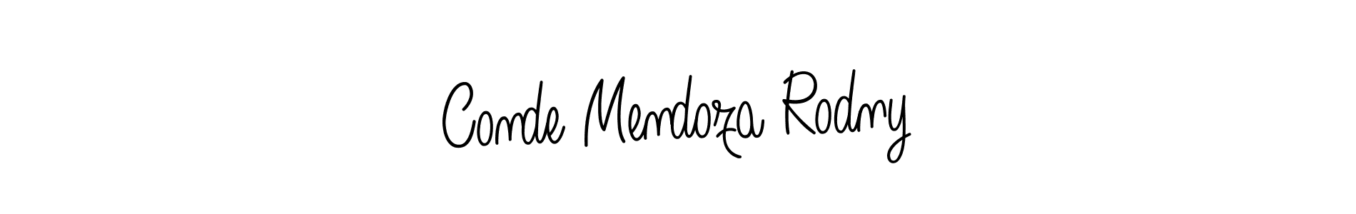 Angelique-Rose-font-FFP is a professional signature style that is perfect for those who want to add a touch of class to their signature. It is also a great choice for those who want to make their signature more unique. Get Conde Mendoza Rodny name to fancy signature for free. Conde Mendoza Rodny signature style 5 images and pictures png