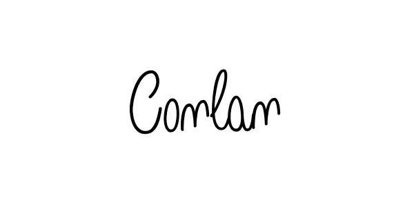 How to make Conlan name signature. Use Angelique-Rose-font-FFP style for creating short signs online. This is the latest handwritten sign. Conlan signature style 5 images and pictures png