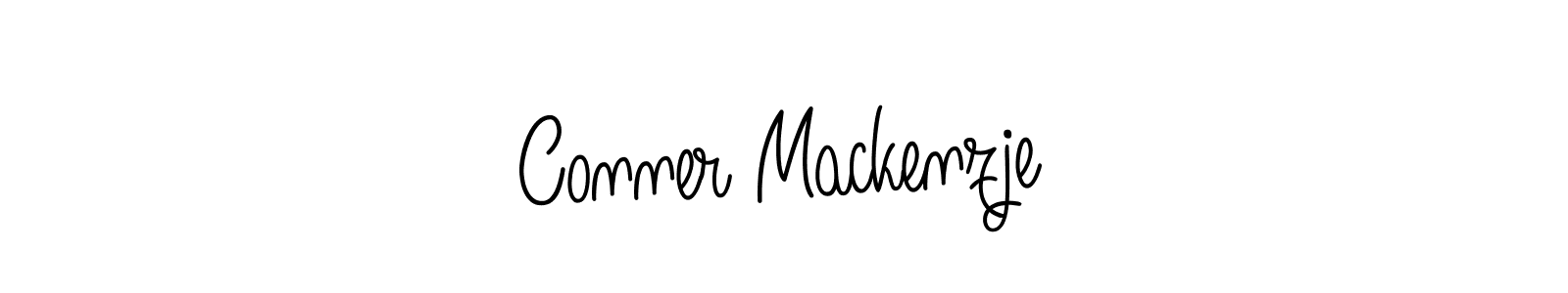 Conner Mackenzje stylish signature style. Best Handwritten Sign (Angelique-Rose-font-FFP) for my name. Handwritten Signature Collection Ideas for my name Conner Mackenzje. Conner Mackenzje signature style 5 images and pictures png