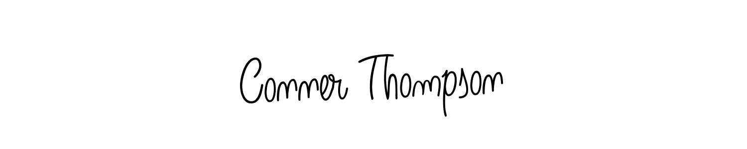 Similarly Angelique-Rose-font-FFP is the best handwritten signature design. Signature creator online .You can use it as an online autograph creator for name Conner Thompson. Conner Thompson signature style 5 images and pictures png