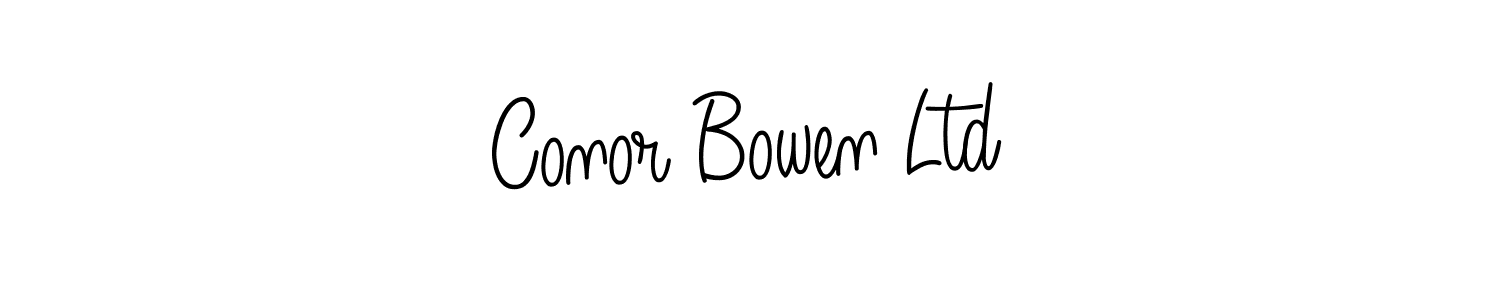 How to make Conor Bowen Ltd signature? Angelique-Rose-font-FFP is a professional autograph style. Create handwritten signature for Conor Bowen Ltd name. Conor Bowen Ltd signature style 5 images and pictures png