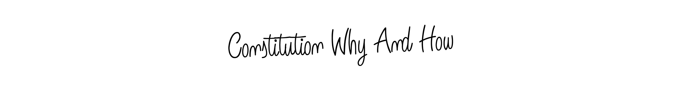 You should practise on your own different ways (Angelique-Rose-font-FFP) to write your name (Constitution Why And How) in signature. don't let someone else do it for you. Constitution Why And How signature style 5 images and pictures png