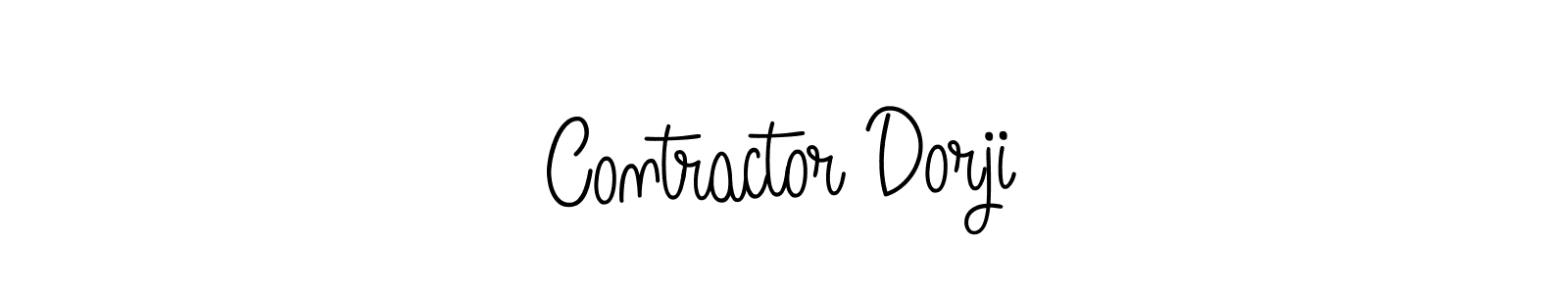 You can use this online signature creator to create a handwritten signature for the name Contractor Dorji. This is the best online autograph maker. Contractor Dorji signature style 5 images and pictures png