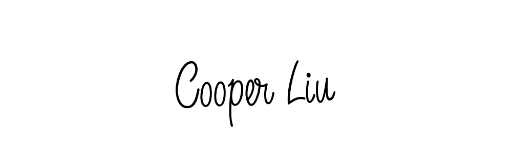 How to make Cooper Liu signature? Angelique-Rose-font-FFP is a professional autograph style. Create handwritten signature for Cooper Liu name. Cooper Liu signature style 5 images and pictures png