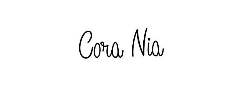 Also You can easily find your signature by using the search form. We will create Cora Nia name handwritten signature images for you free of cost using Angelique-Rose-font-FFP sign style. Cora Nia signature style 5 images and pictures png