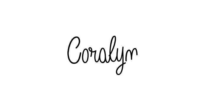 It looks lik you need a new signature style for name Coralyn. Design unique handwritten (Angelique-Rose-font-FFP) signature with our free signature maker in just a few clicks. Coralyn signature style 5 images and pictures png