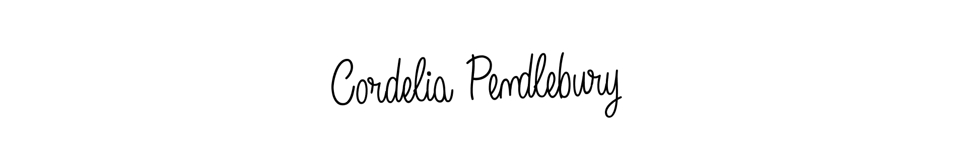 Make a beautiful signature design for name Cordelia Pendlebury. Use this online signature maker to create a handwritten signature for free. Cordelia Pendlebury signature style 5 images and pictures png