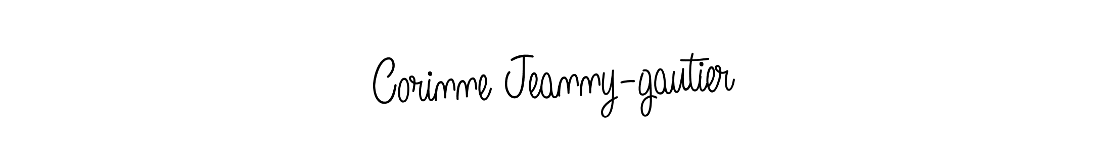 You should practise on your own different ways (Angelique-Rose-font-FFP) to write your name (Corinne Jeanny-gautier) in signature. don't let someone else do it for you. Corinne Jeanny-gautier signature style 5 images and pictures png