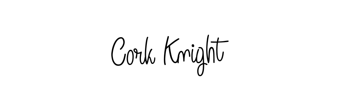 How to Draw Cork Knight signature style? Angelique-Rose-font-FFP is a latest design signature styles for name Cork Knight. Cork Knight signature style 5 images and pictures png