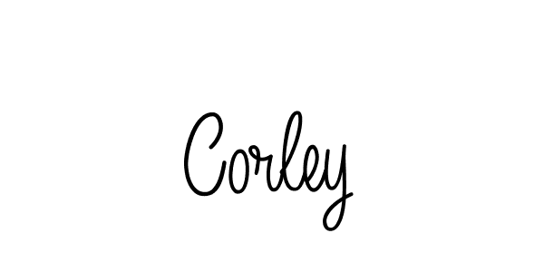 Create a beautiful signature design for name Corley. With this signature (Angelique-Rose-font-FFP) fonts, you can make a handwritten signature for free. Corley signature style 5 images and pictures png