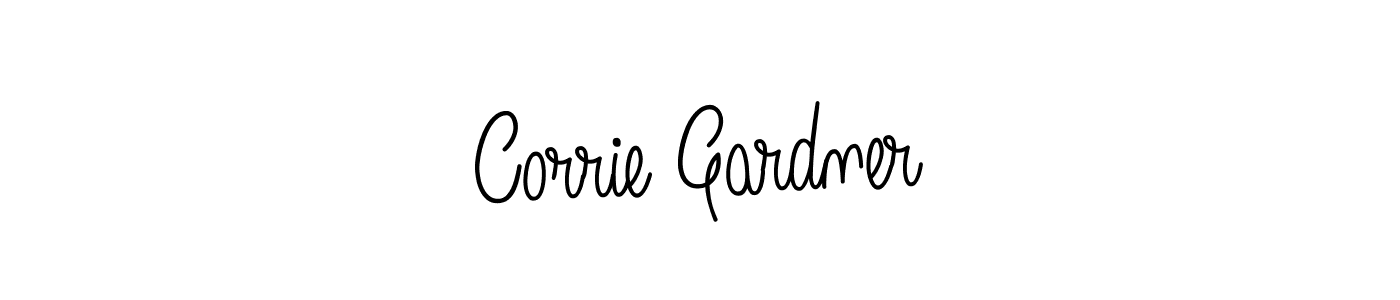 It looks lik you need a new signature style for name Corrie Gardner. Design unique handwritten (Angelique-Rose-font-FFP) signature with our free signature maker in just a few clicks. Corrie Gardner signature style 5 images and pictures png