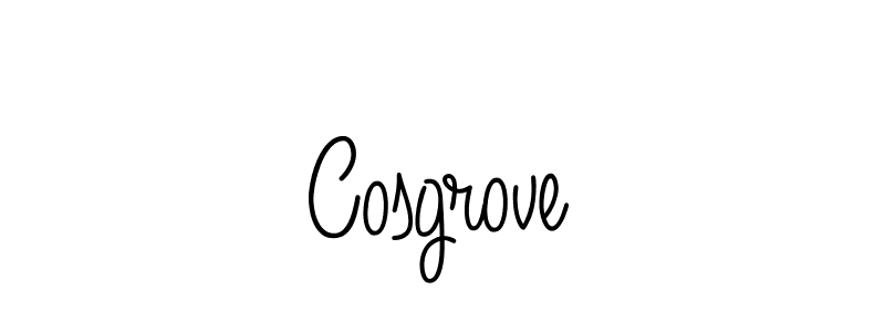 Design your own signature with our free online signature maker. With this signature software, you can create a handwritten (Angelique-Rose-font-FFP) signature for name Cosgrove. Cosgrove signature style 5 images and pictures png