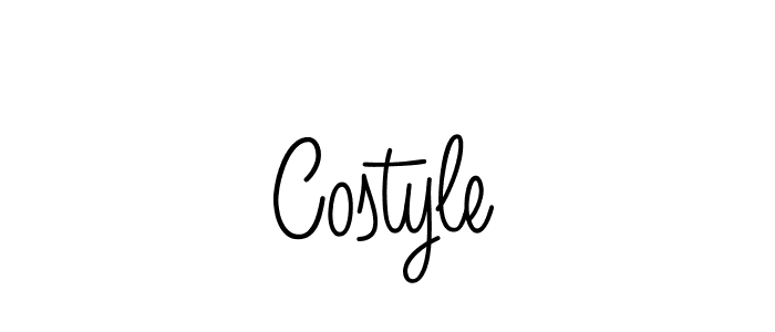 Create a beautiful signature design for name Costyle. With this signature (Angelique-Rose-font-FFP) fonts, you can make a handwritten signature for free. Costyle signature style 5 images and pictures png