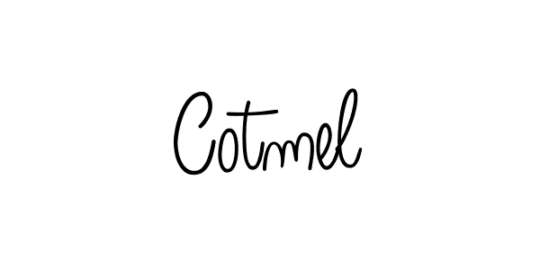 Also You can easily find your signature by using the search form. We will create Cotmel name handwritten signature images for you free of cost using Angelique-Rose-font-FFP sign style. Cotmel signature style 5 images and pictures png