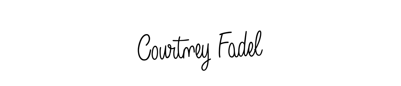 The best way (Angelique-Rose-font-FFP) to make a short signature is to pick only two or three words in your name. The name Courtney Fadel include a total of six letters. For converting this name. Courtney Fadel signature style 5 images and pictures png