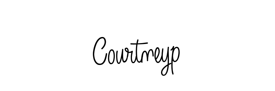How to make Courtneyp signature? Angelique-Rose-font-FFP is a professional autograph style. Create handwritten signature for Courtneyp name. Courtneyp signature style 5 images and pictures png